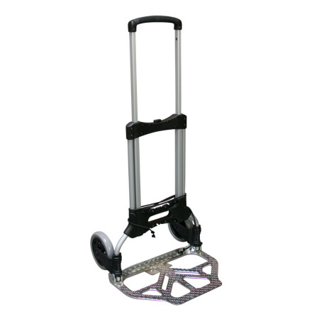 Diable à bavette et poignée repliables 125kg