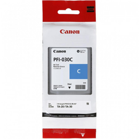 Cartouche d'encre Canon PFI-030 Cyan 55 ml